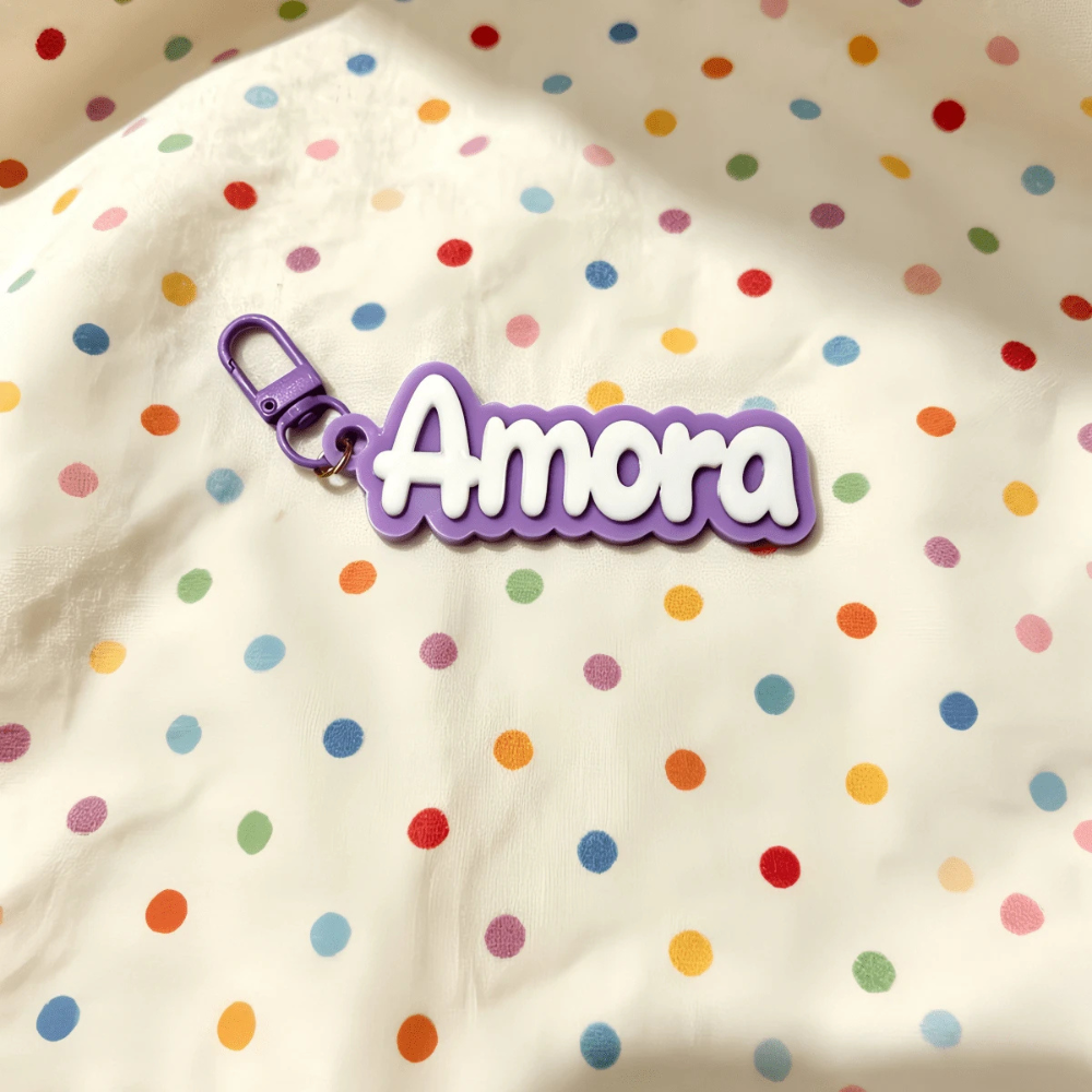 Customized Name Keychain For Handbags Backpacks And Luggage