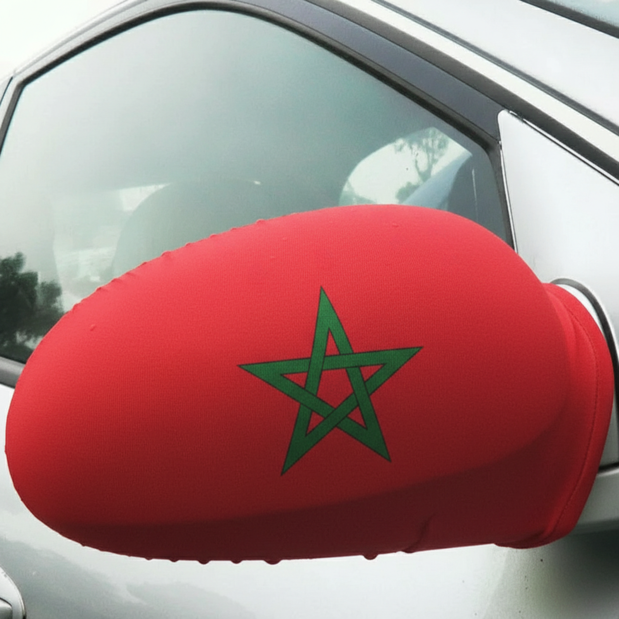 Official FIFA 2026 Morocco Car Mirror Flag
