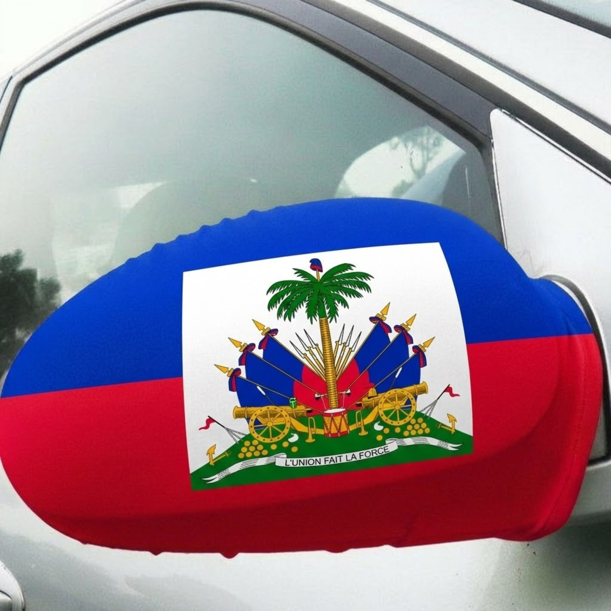 Official FIFA 2026 Haiti Car Mirror Flag
