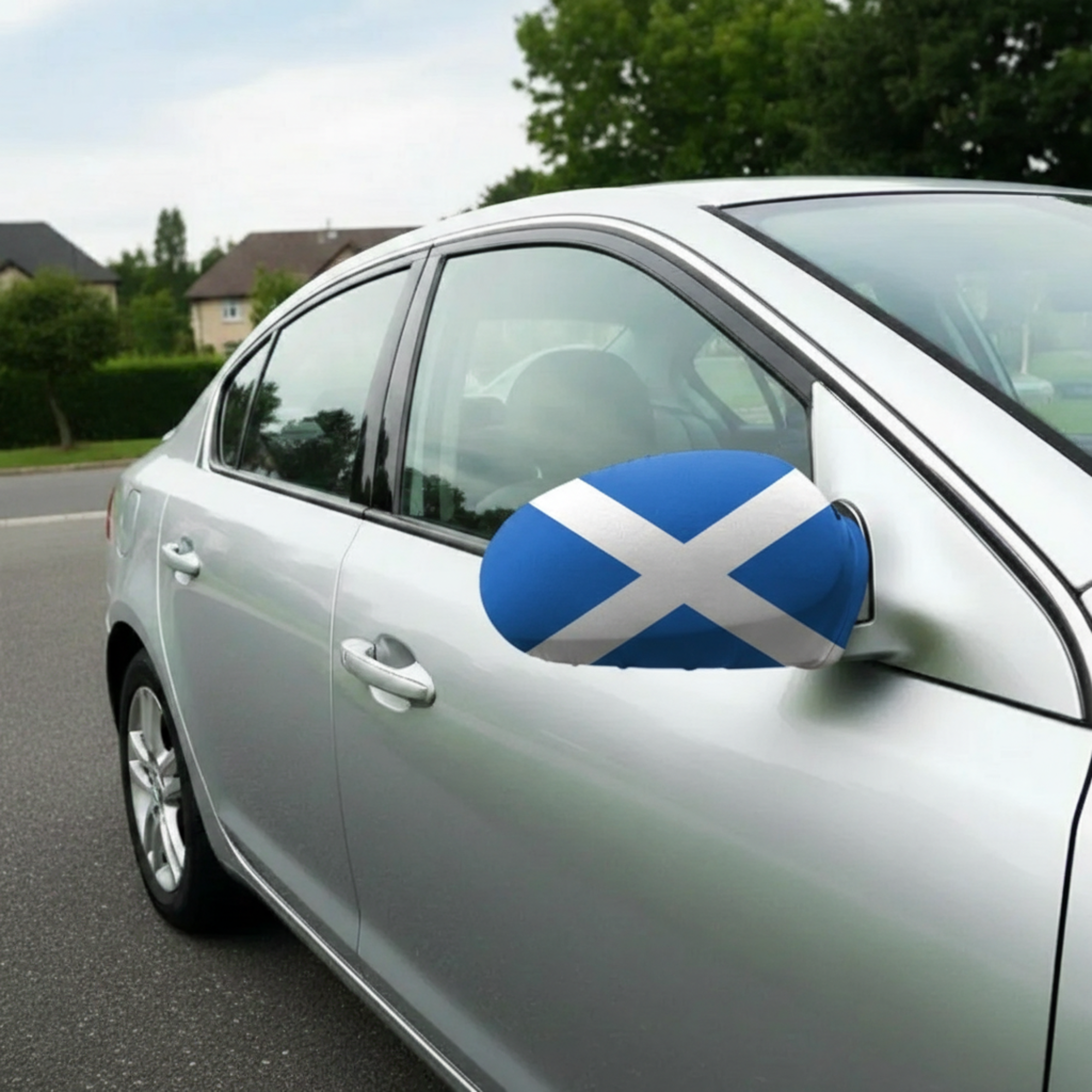 Official FIFA 2026 Scotland Car Mirror Flag