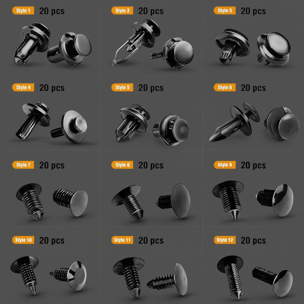 Bumper Retainer Clips Retainer Kit Set