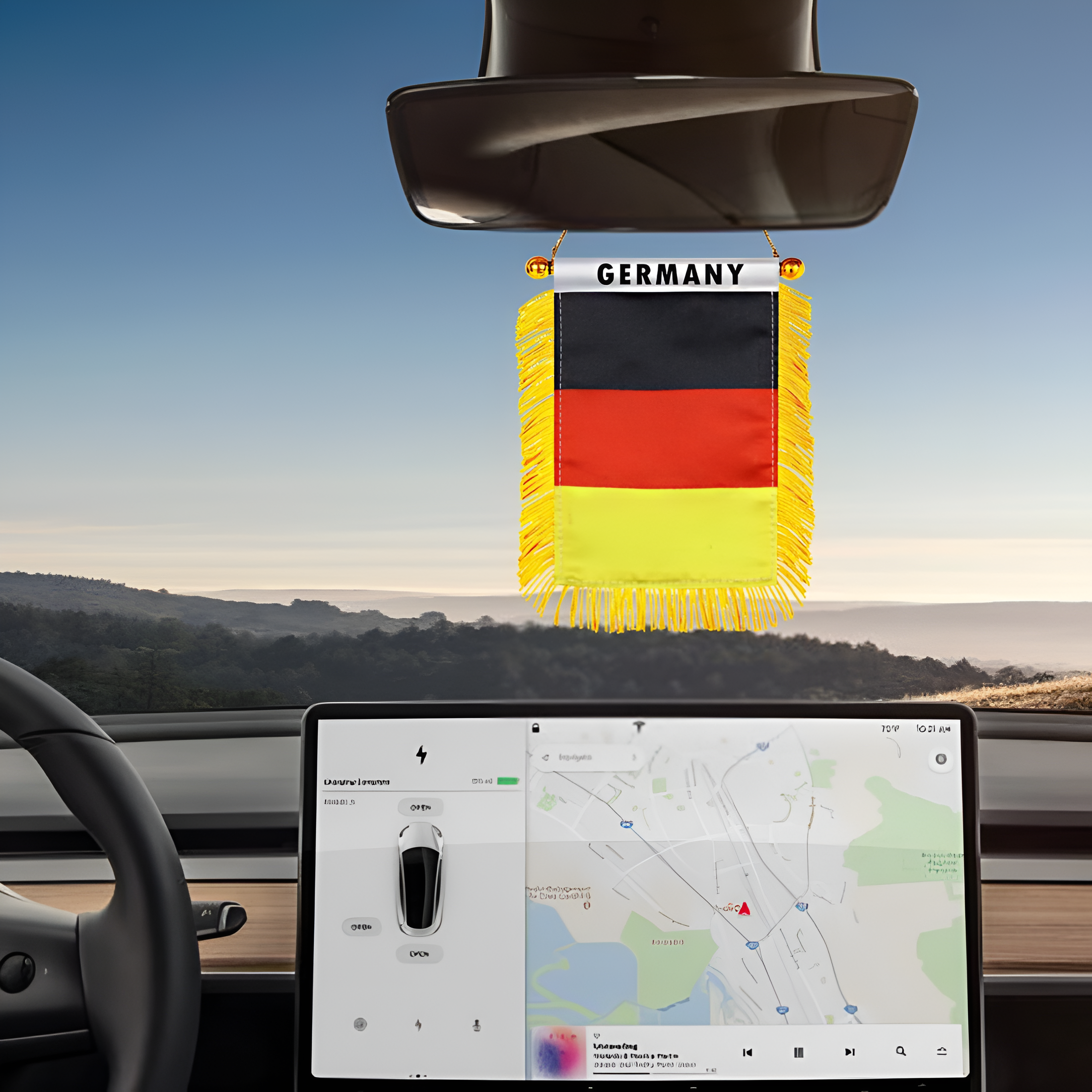 Official FIFA 2026 Germany Window Mini Hanging Flag