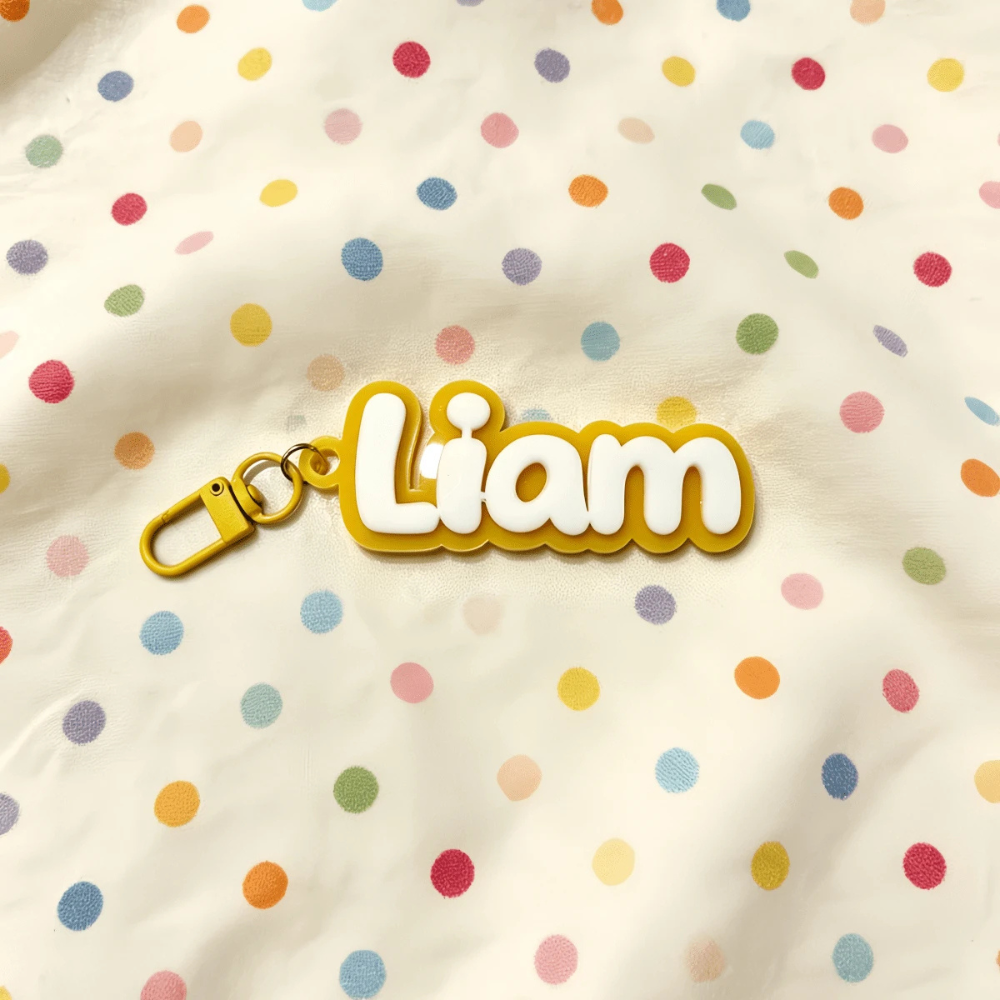 Customized Name Keychain For Handbags Backpacks And Luggage