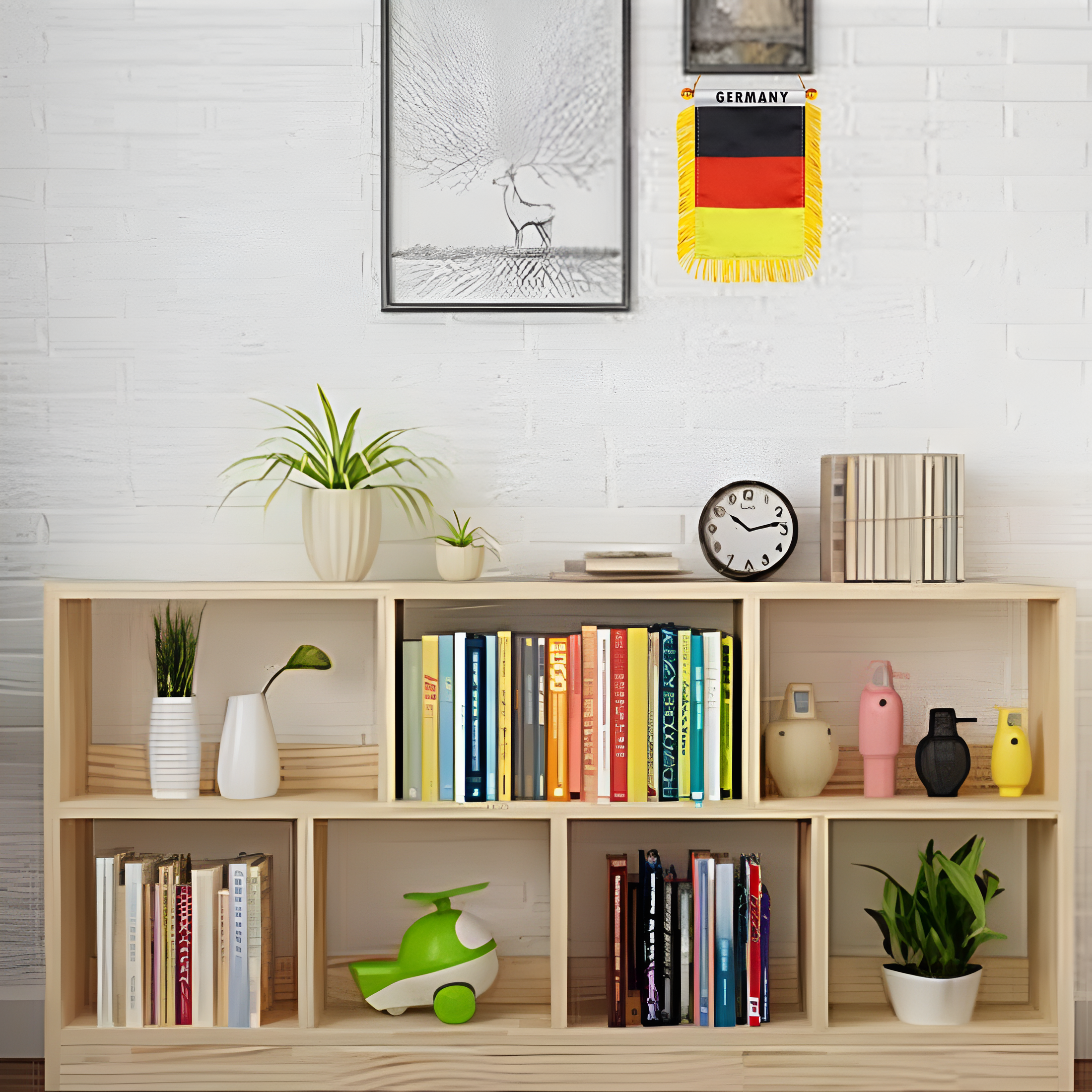 Official FIFA 2026 Germany Window Mini Hanging Flag