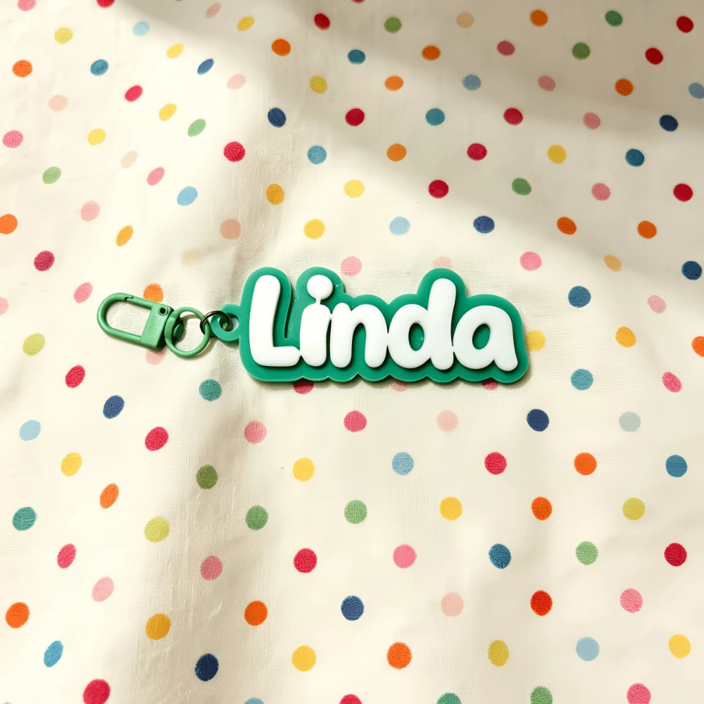 Customized Name Keychain For Handbags Backpacks And Luggage