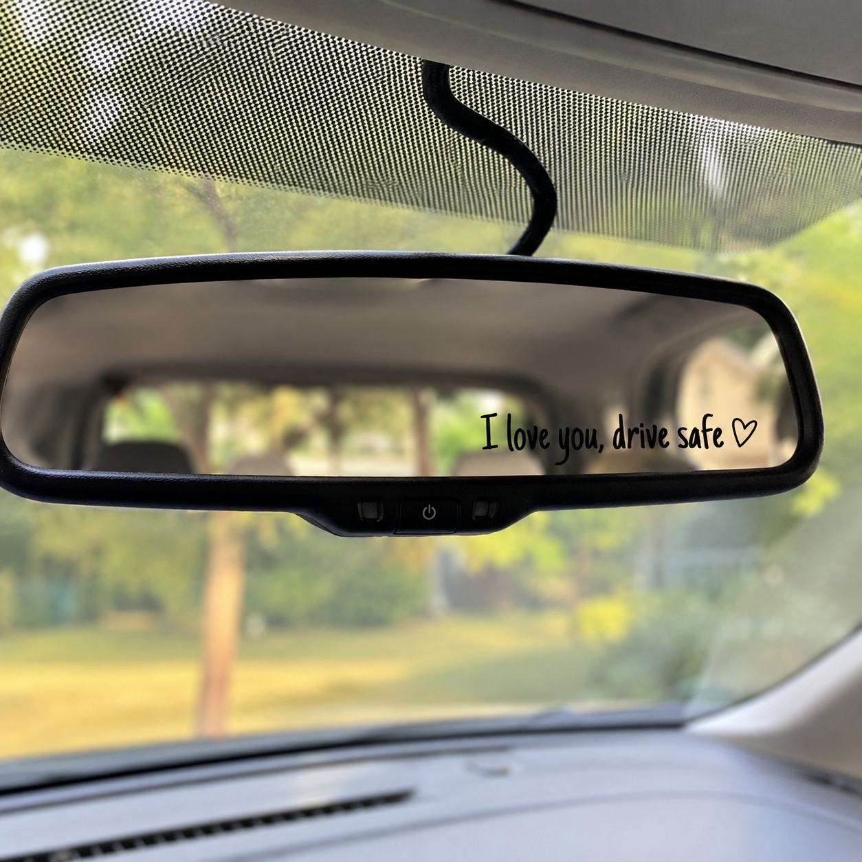 1 Piece Rearview Mirror Car Decals For Women