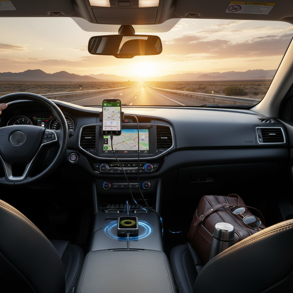 Wireless Carplay Adapter With Built In Apps