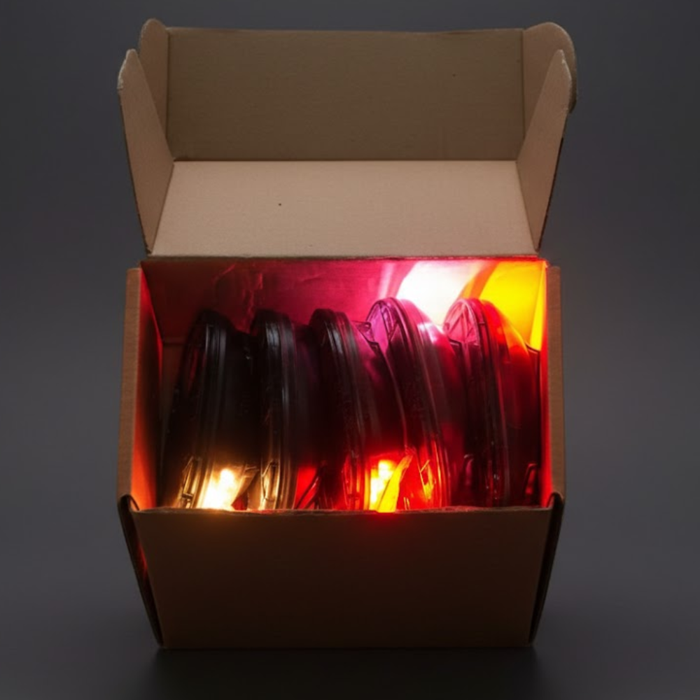 Solar Car Roof RGB Strobe Light With Remote Control Cab Signal Lamp Wireless