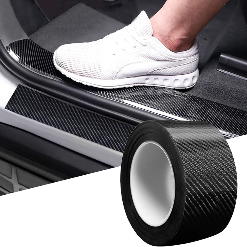 Carbon Fiber Car Door Edge Guard Vinyl Wrap