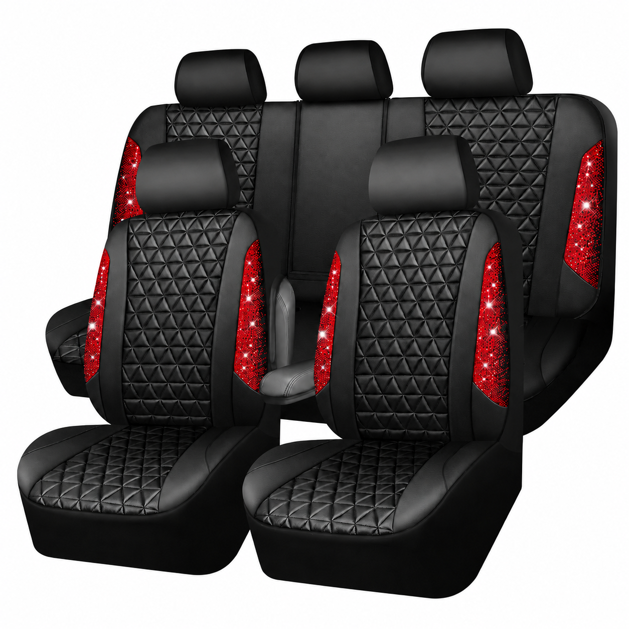 Universal Anti Slip Car Mats And Seat Cover Set