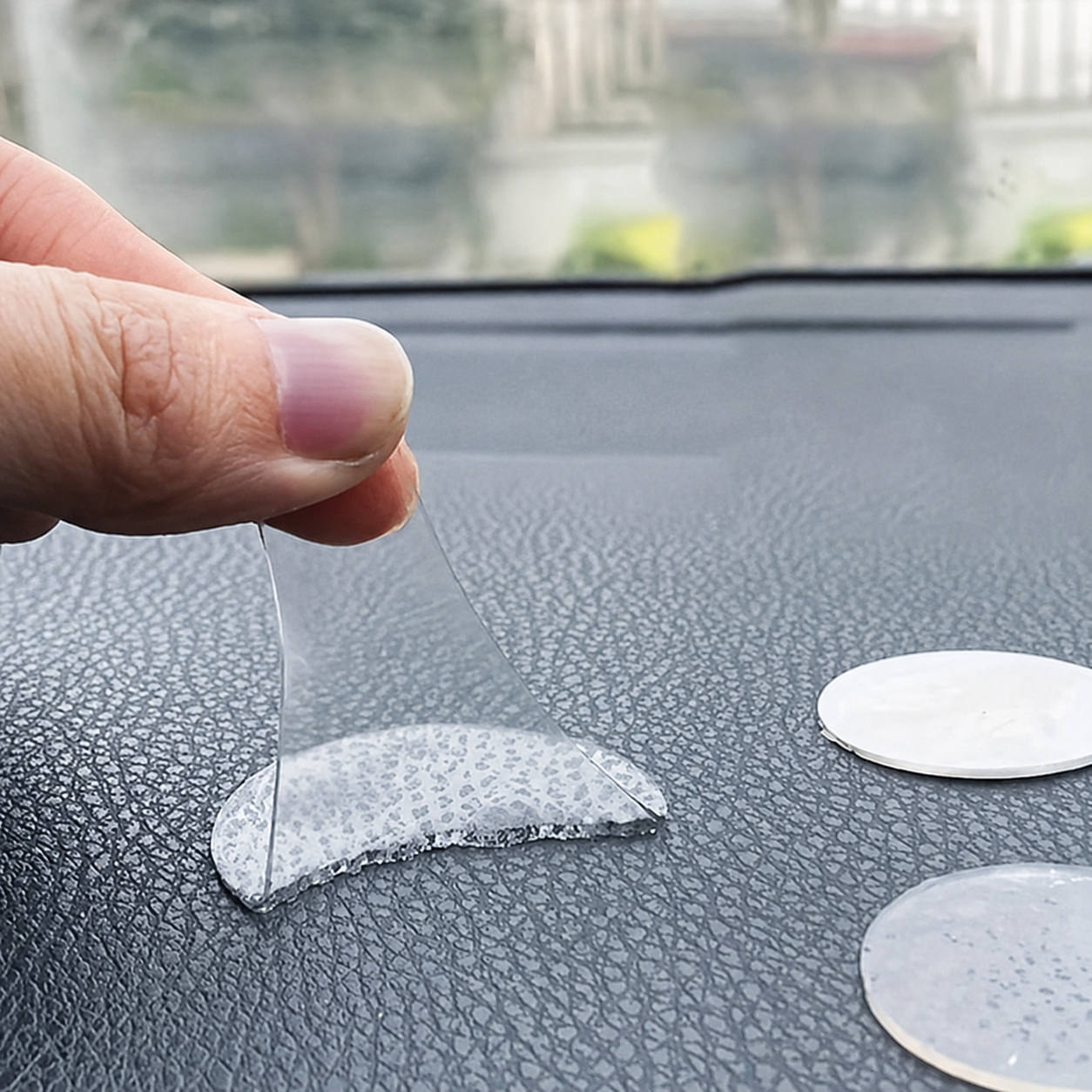 Transparent Double Sided Adhesive Stickers For Car Decor