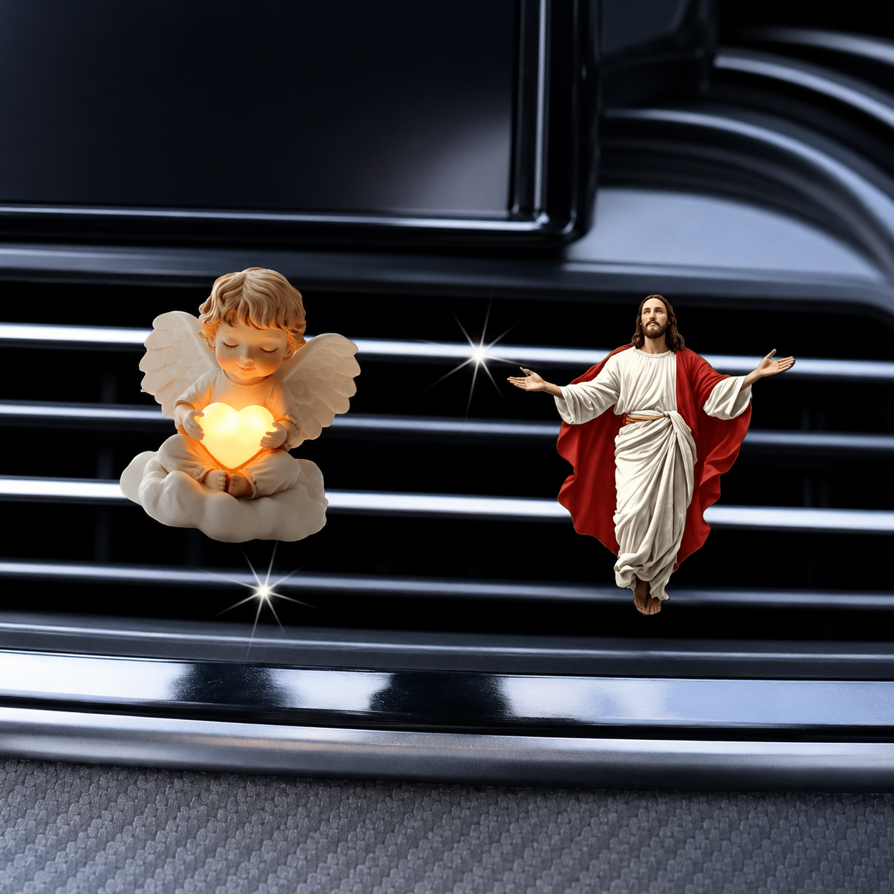 Acrylic Aromatherapy Car Air Vent Decor 