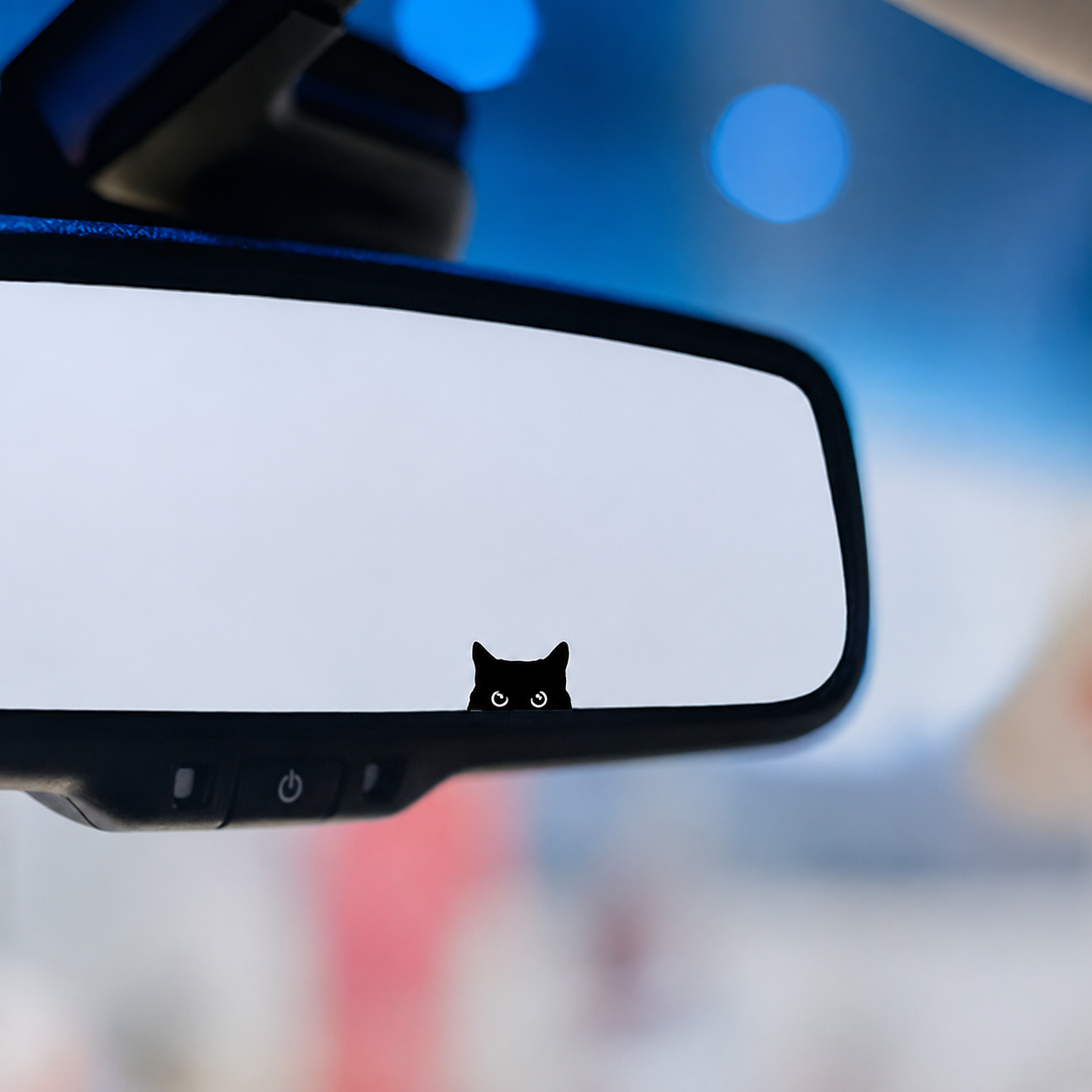 Cat Peeker Vinyl Car Decal Stickers