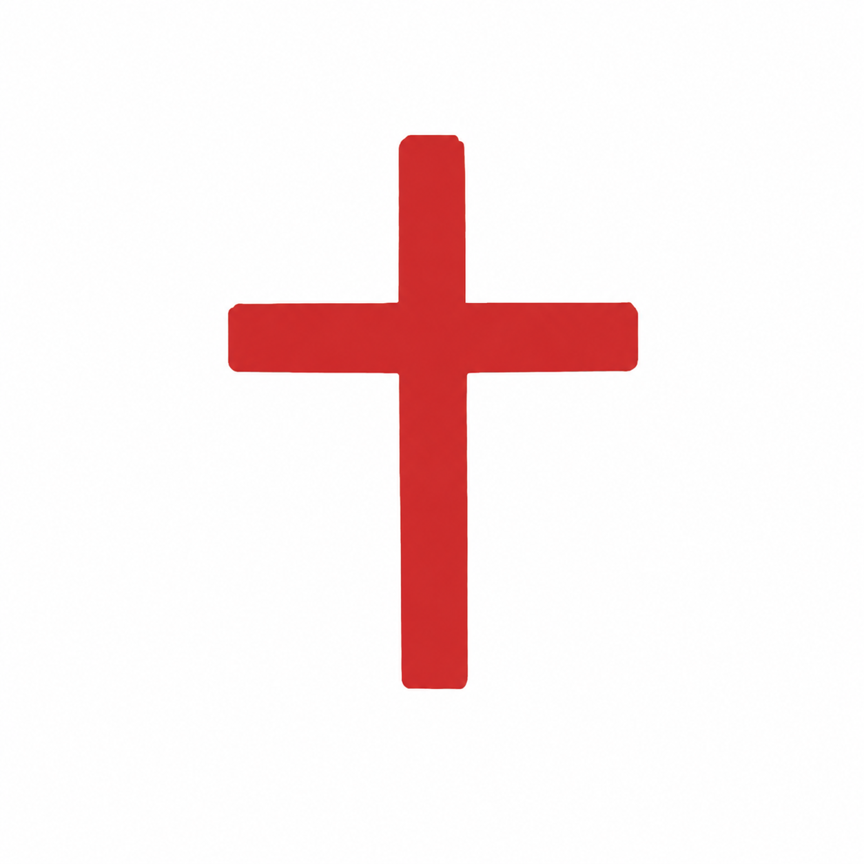 Metallic Cross Car Bumper Sticker Rear Scratch Covering
