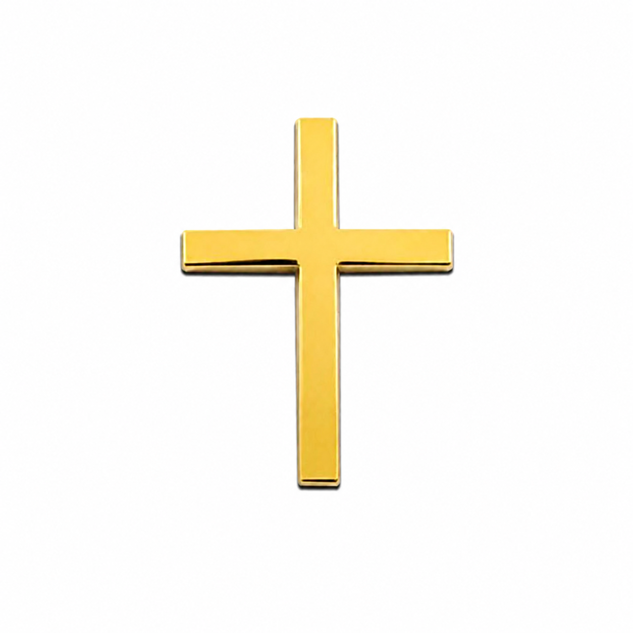 Metallic Cross Car Bumper Sticker Rear Scratch Covering