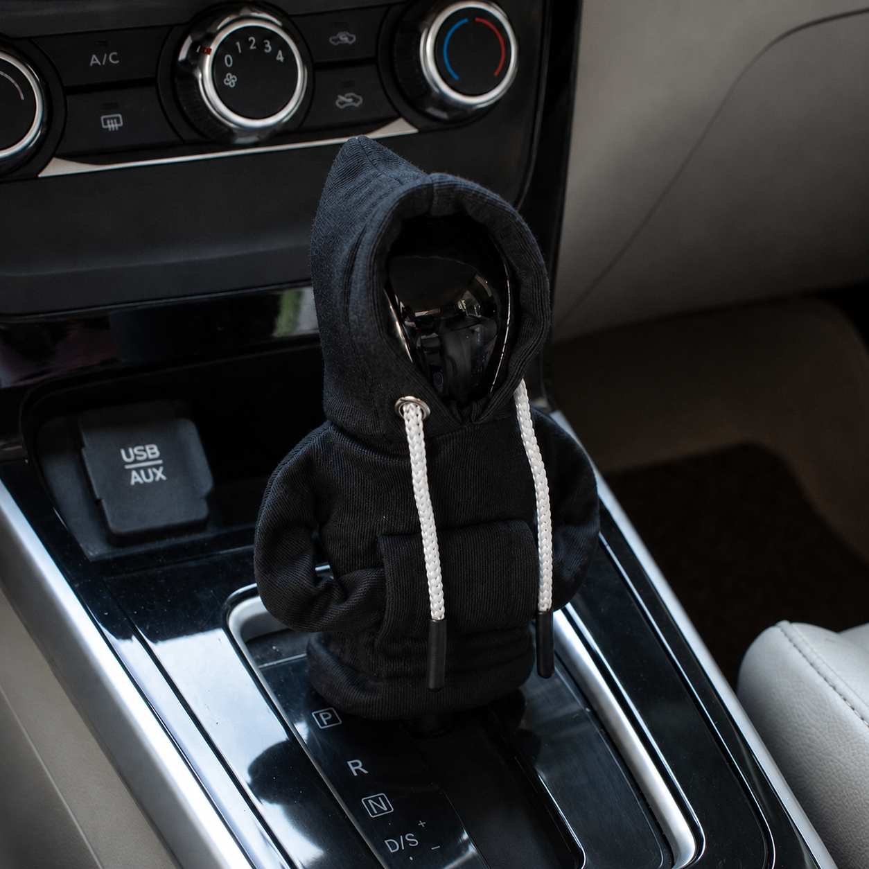 Mini Hooded Sweatshirt For Auto Gear Stick Shifter Knob