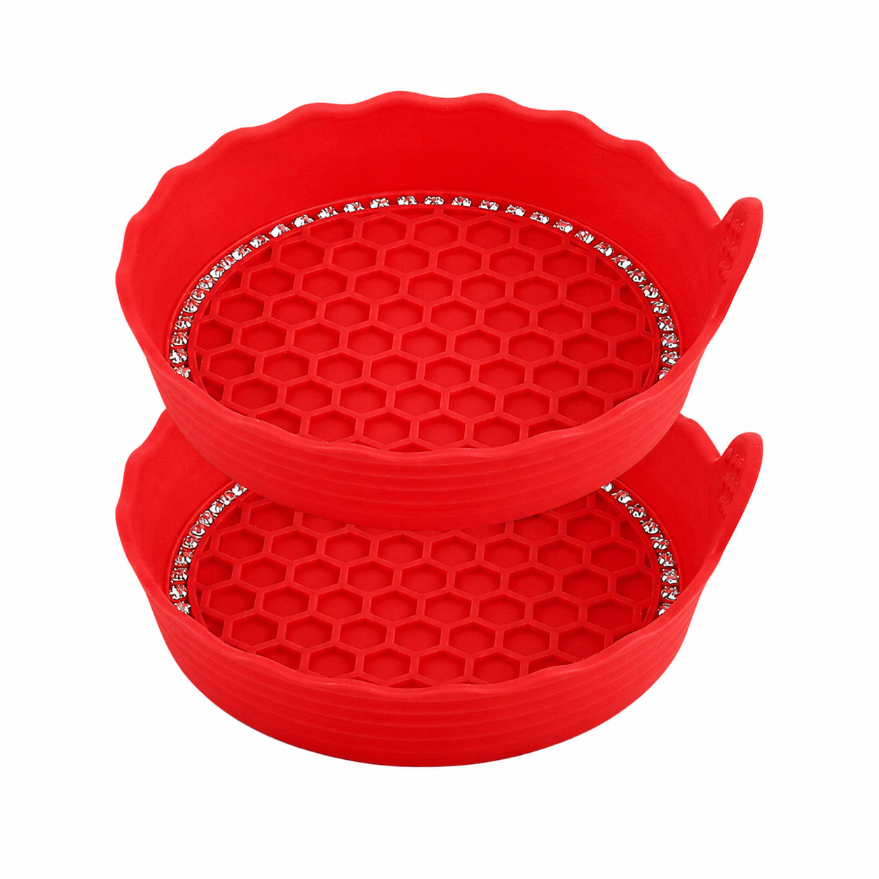 2 Pieces Of Universal Non Slip Car Cup Holder Coaster Set 