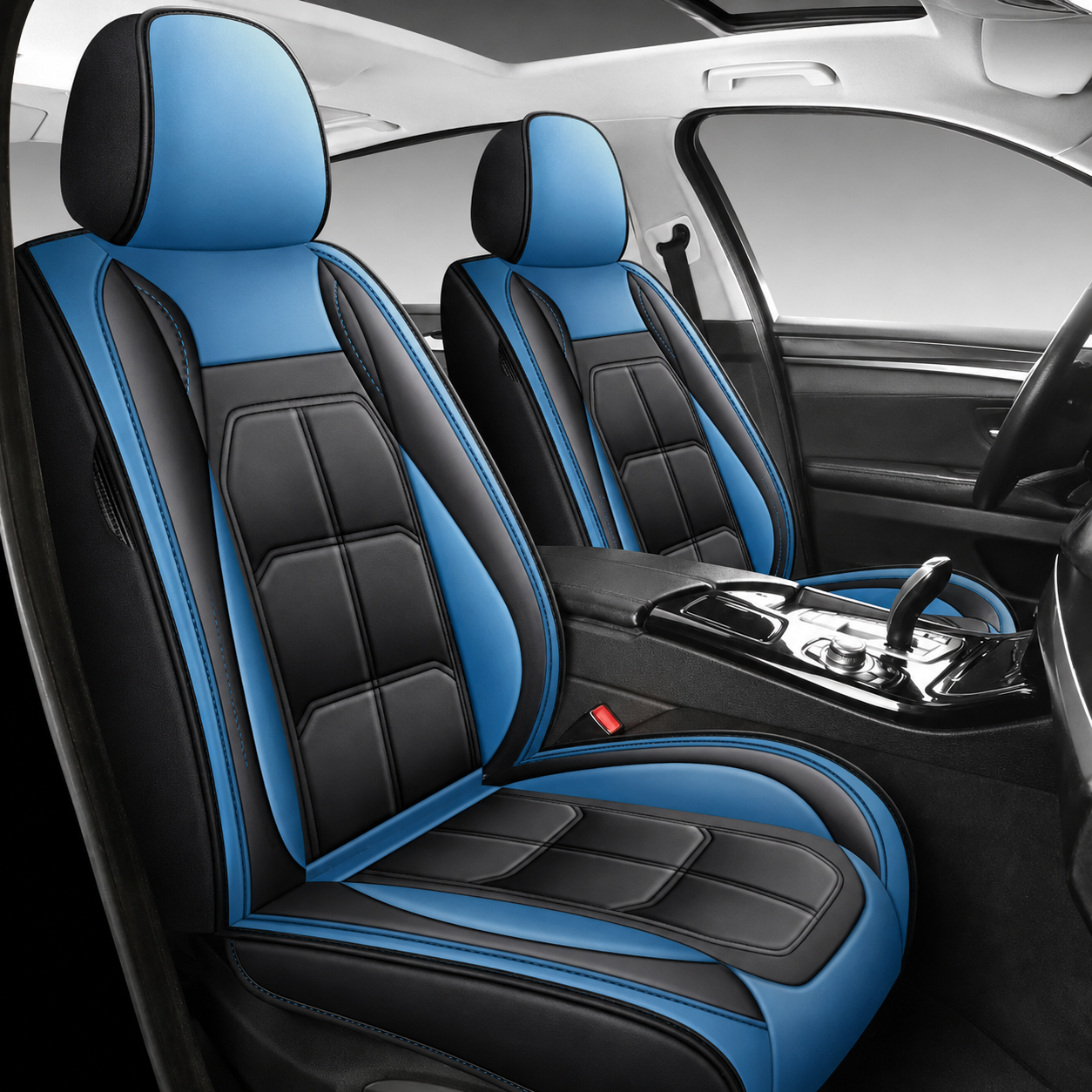 Pack of 2 Car Seat Covers for a Comfortable Fit