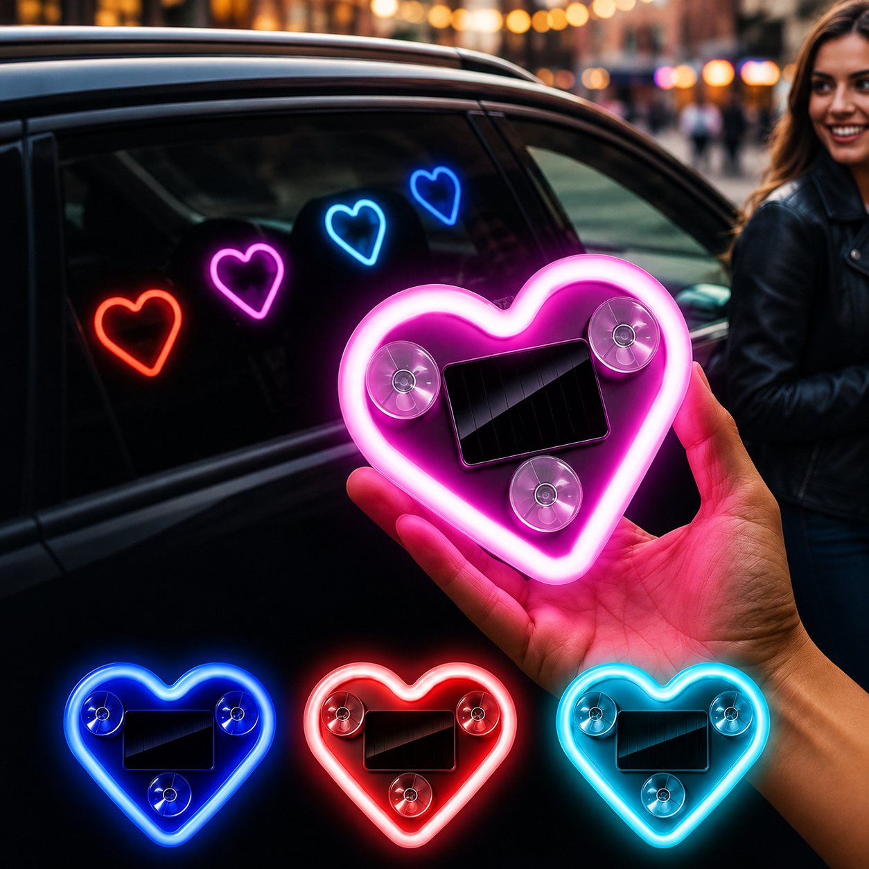 Led Car Window Ambient Light Interior For Women