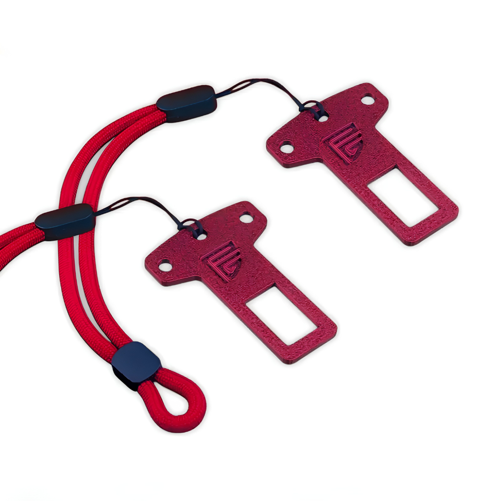 Adjustable Seatbelt Buckle Keychain For Car