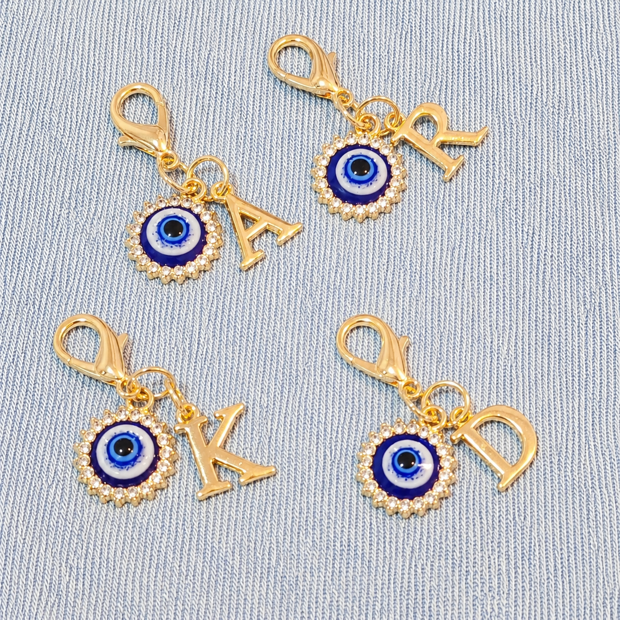 Celestial Themed Keychain With Sun Moon And Pendant Accents