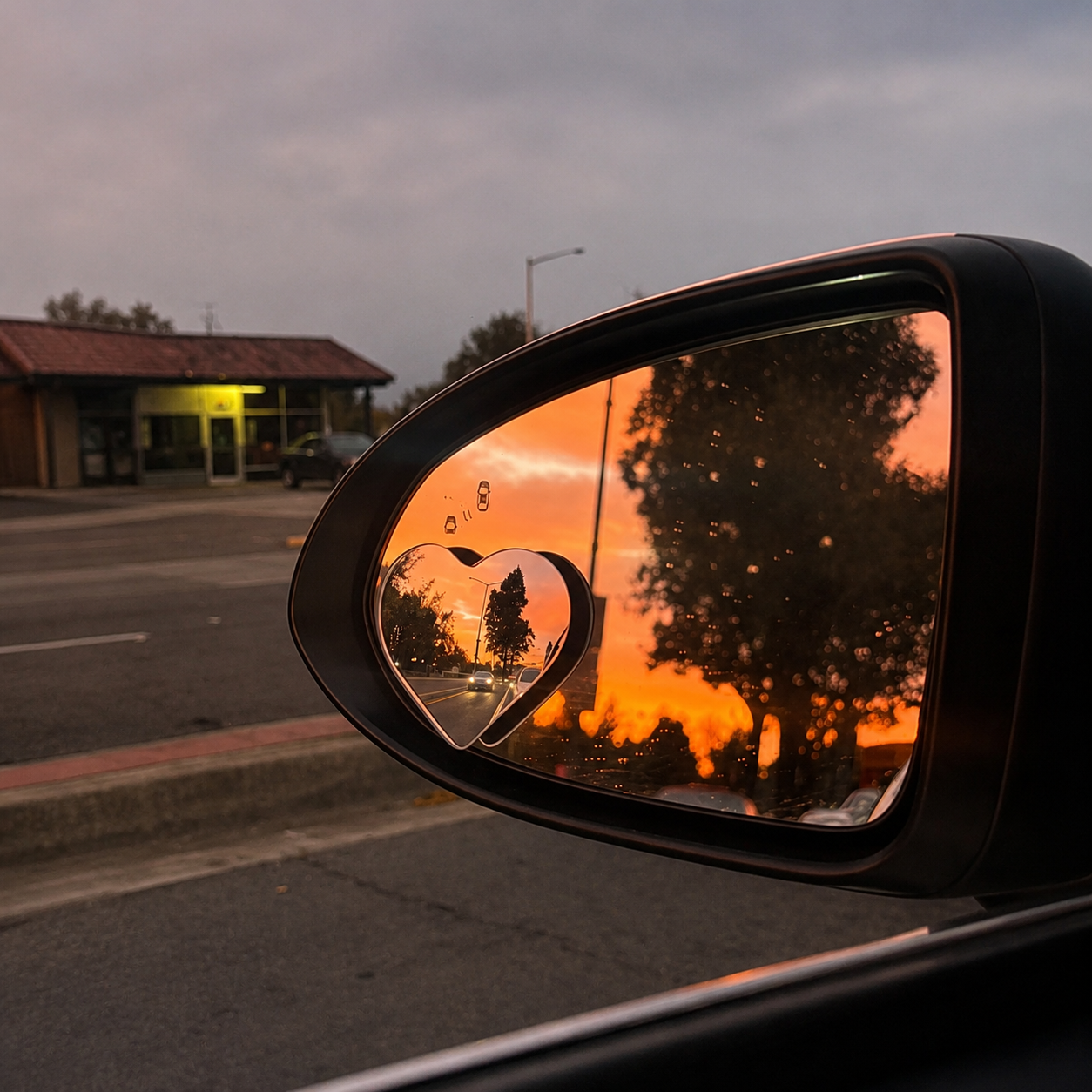 Frameless Wide Angle Blind Spot Mirror For Car Rearview And Easy Parking