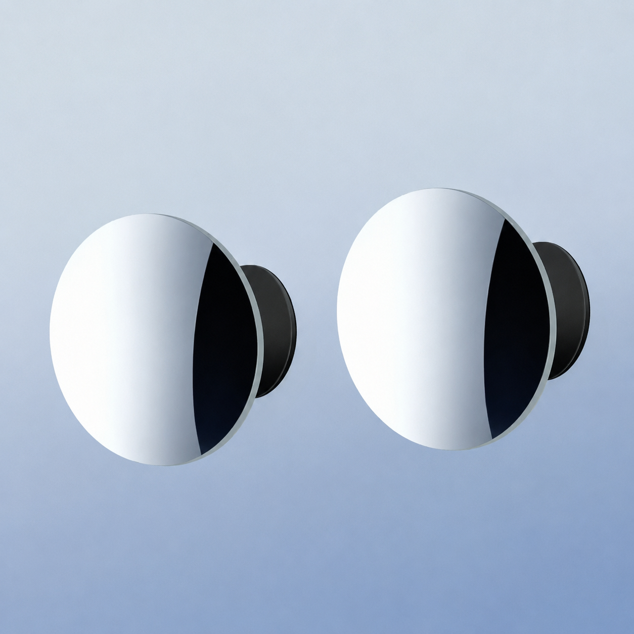 Frameless Wide Angle Blind Spot Mirror For Car Rearview And Easy Parking