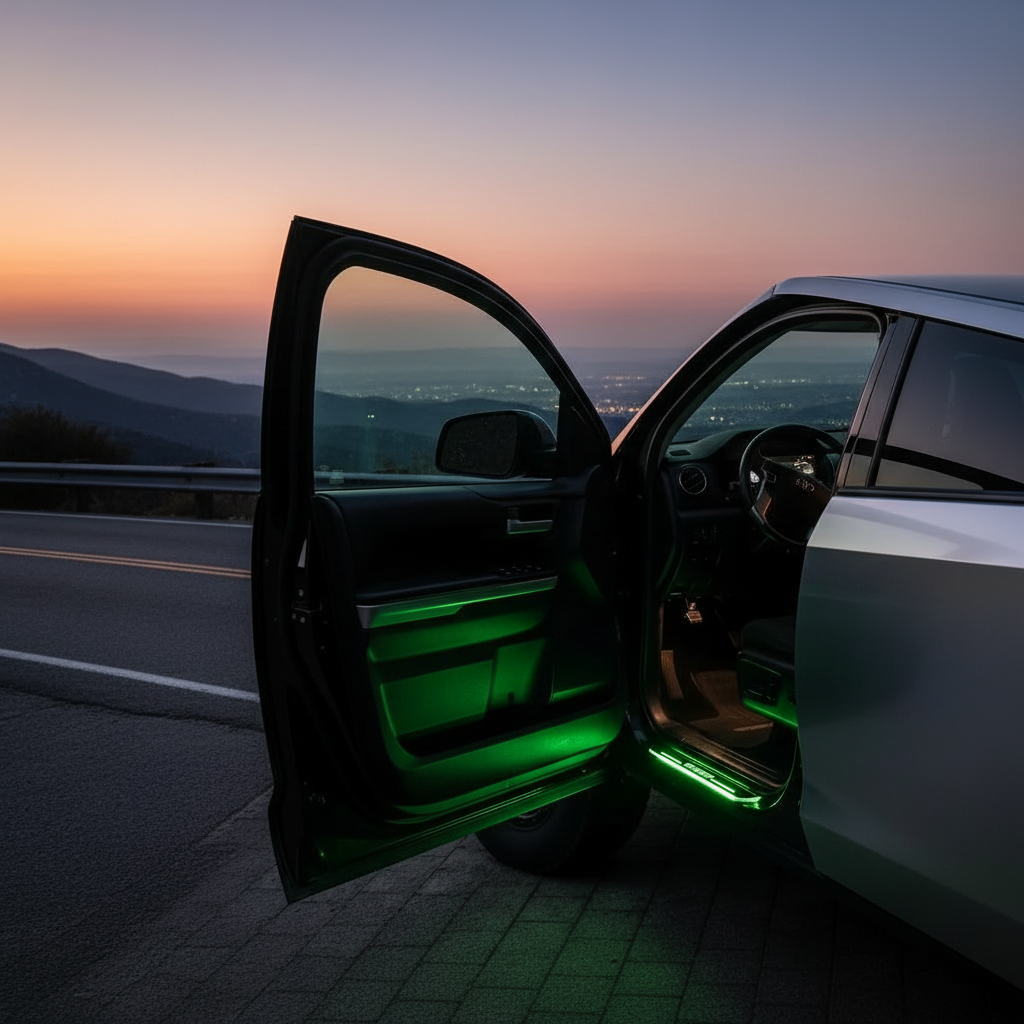 Smart Magnetic LED Door Sill