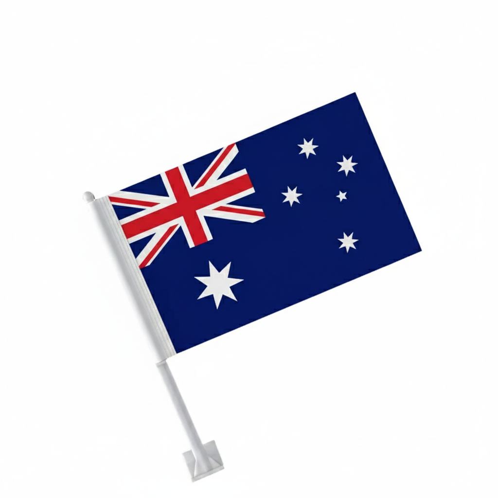 Official FIFA 2026 Australia Car Flag