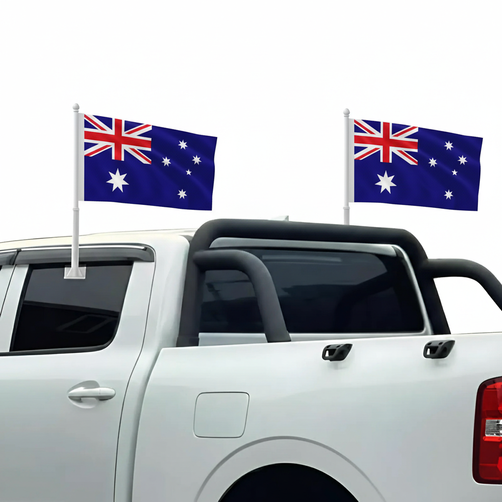 Official FIFA 2026 Australia Car Flag