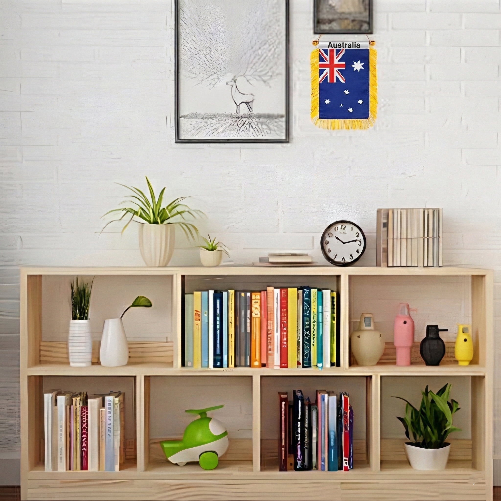 Official FIFA 2026 Australia Car Window Mini Decorative Flag