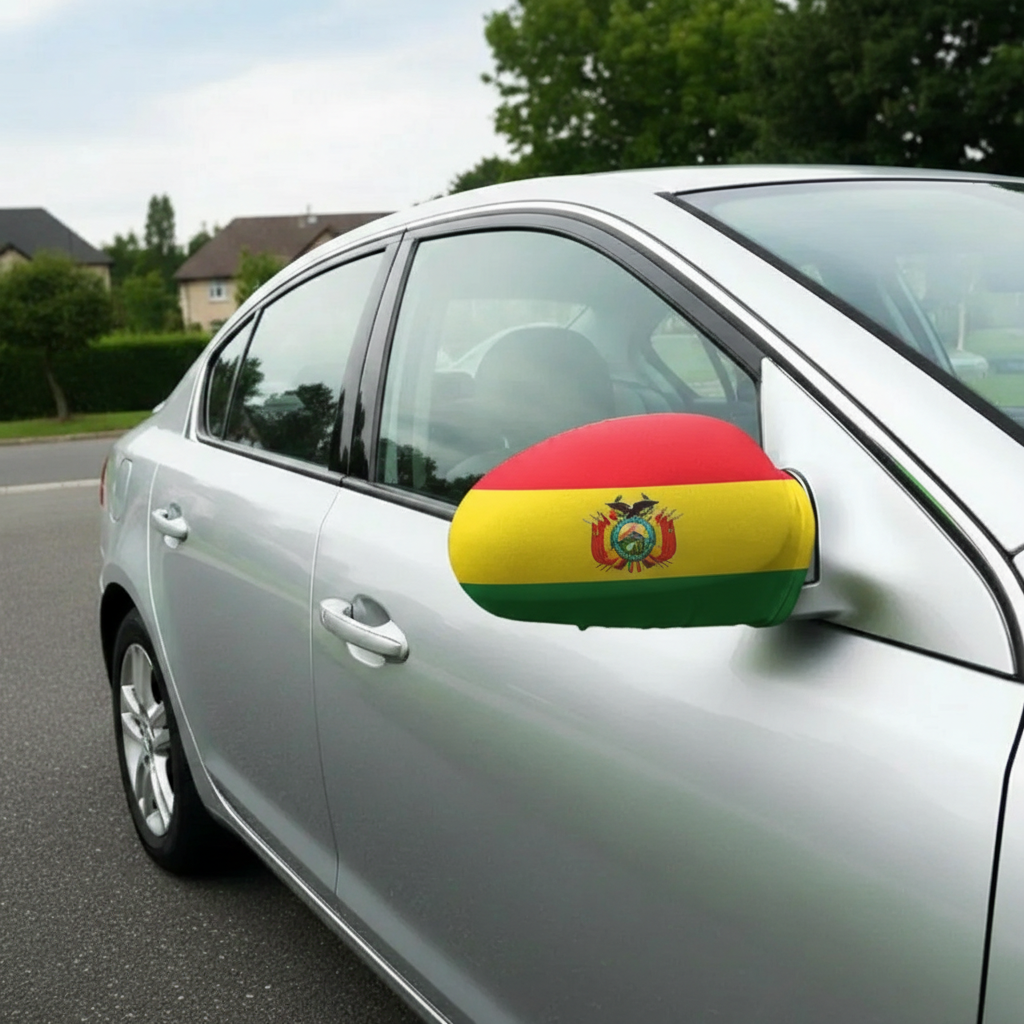 Official FIFA 2026 Bolivia Car Mirror Flag