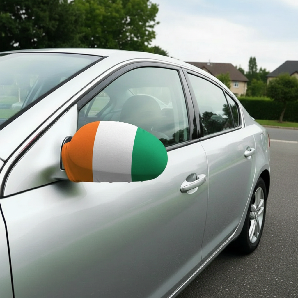Official FIFA 2026 Côte d'Ivoire Car Mirror Flag