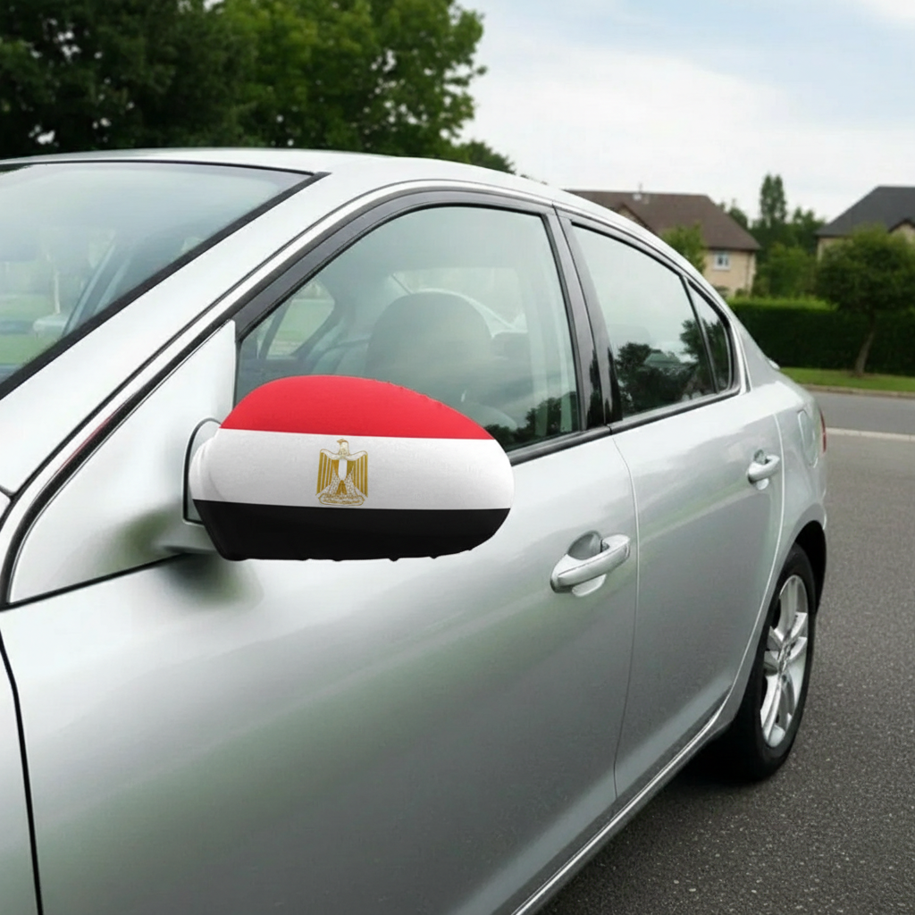 Official FIFA 2026 Egypt Car Mirror Flag