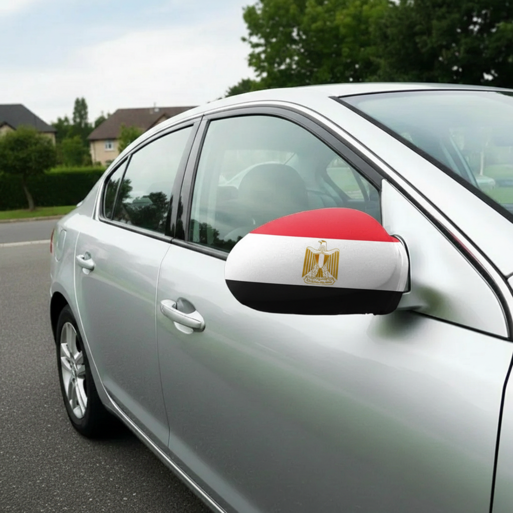 Official FIFA 2026 Egypt Car Mirror Flag