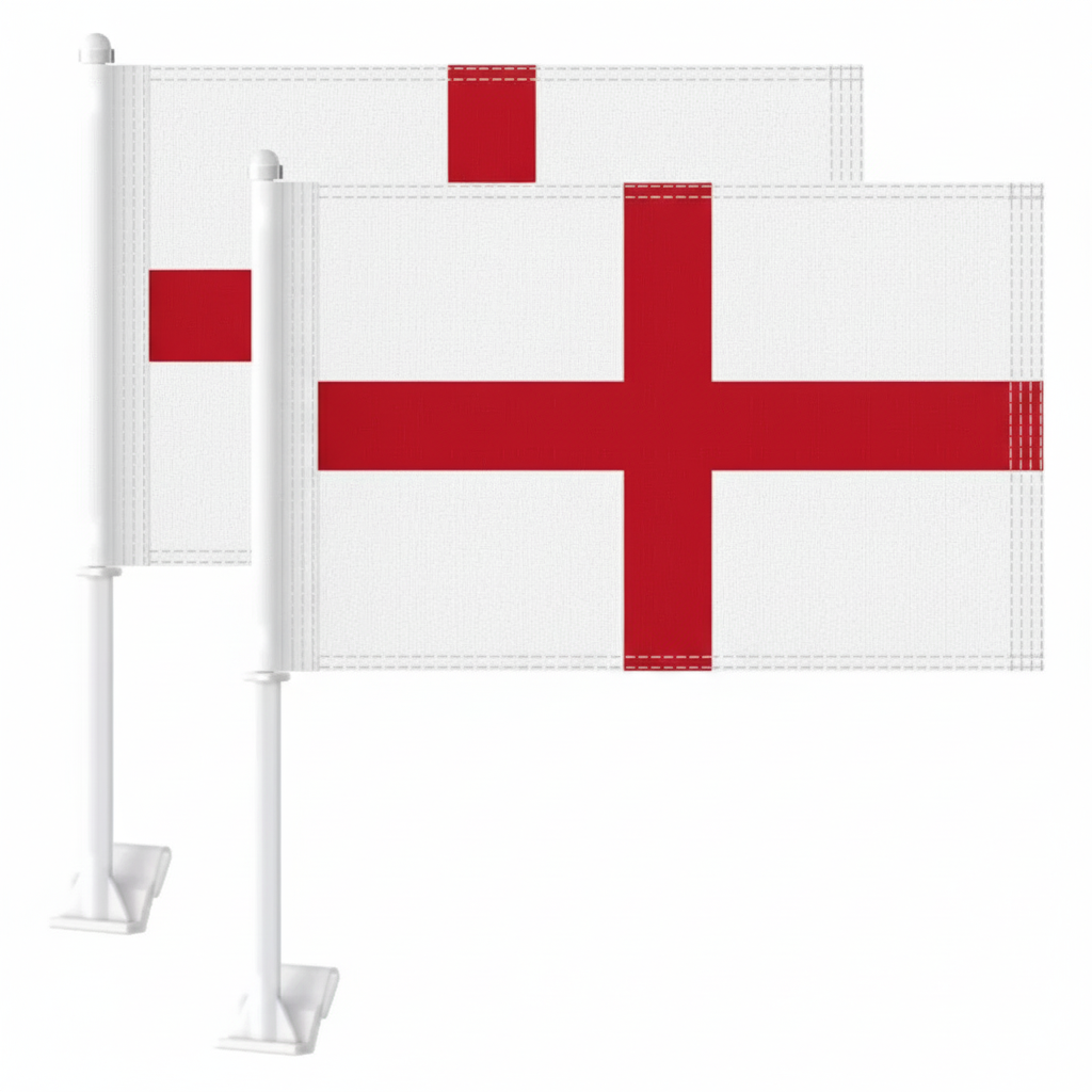 Official FIFA 2026 England Car Flag