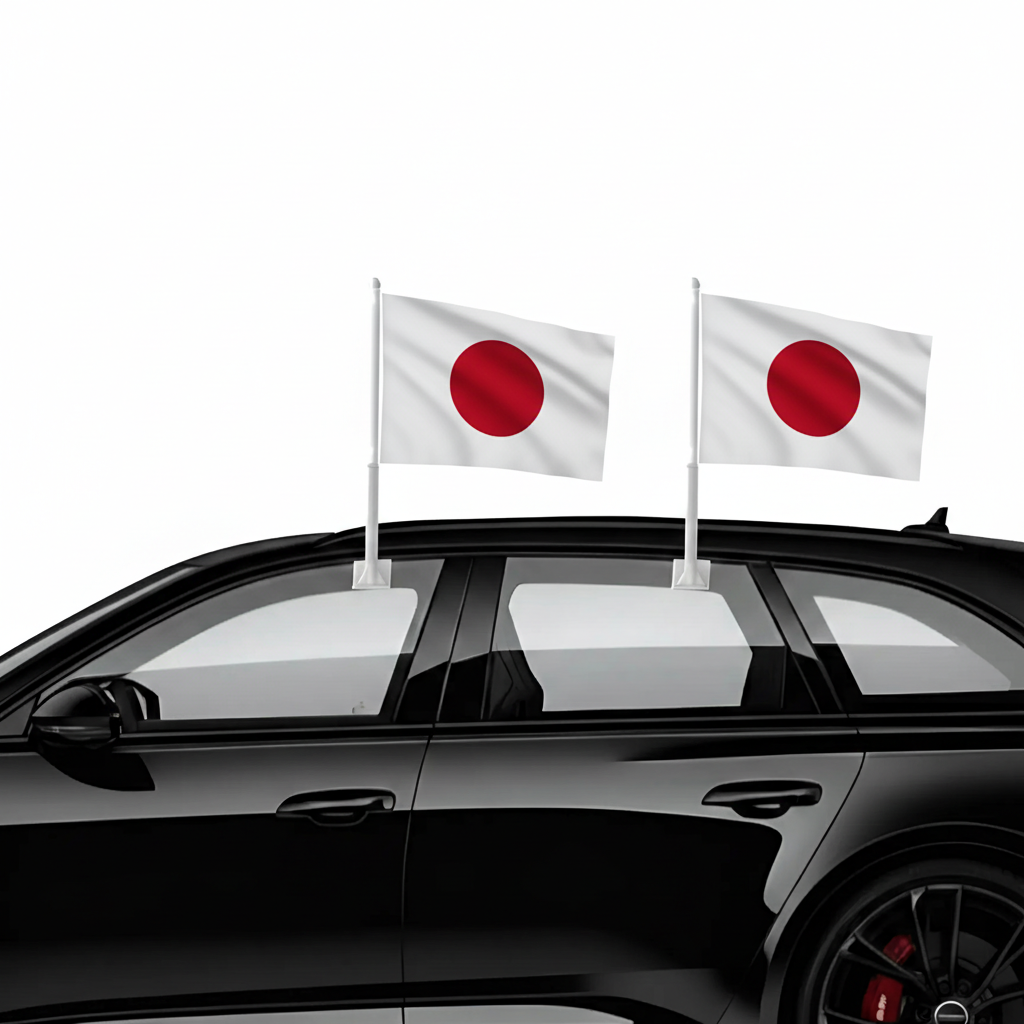 Official FIFA 2026 Japan Car Flag