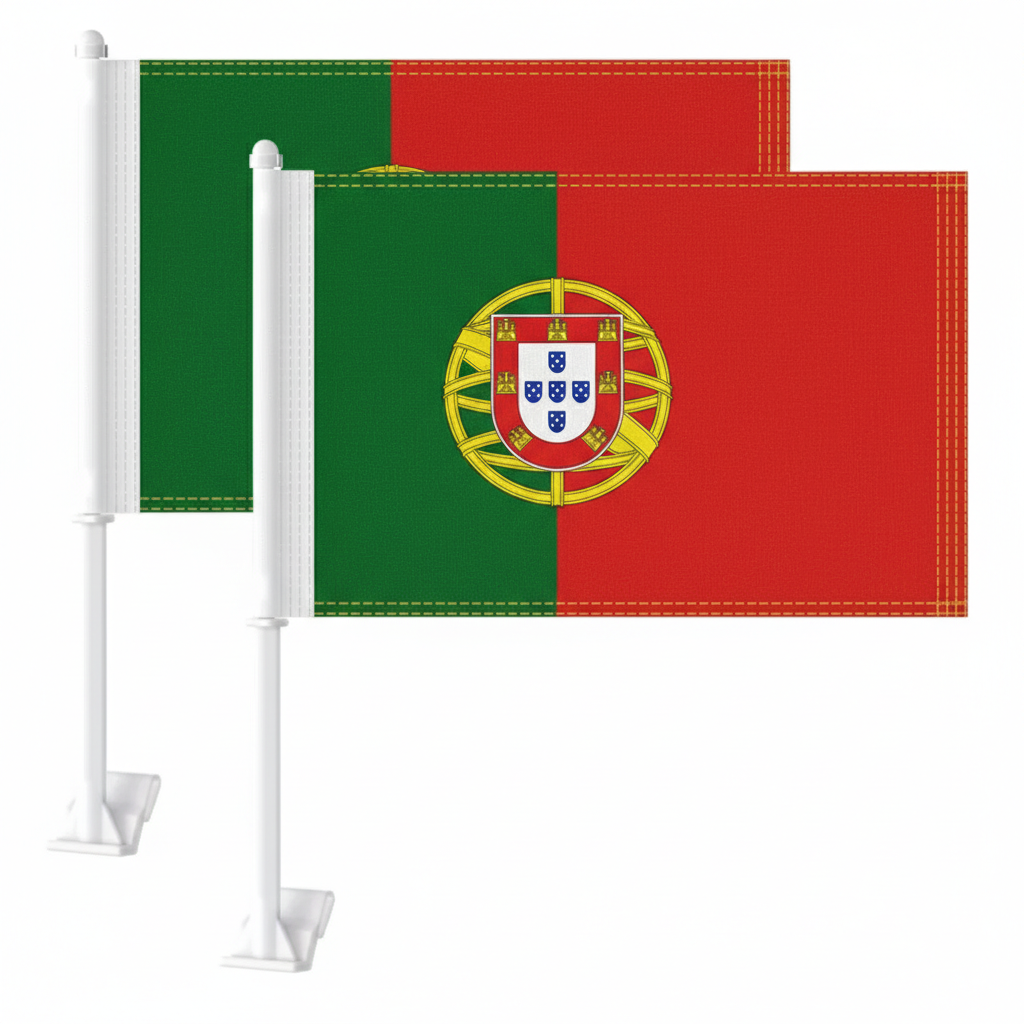 Official FIFA 2026 Portugal Car Flag