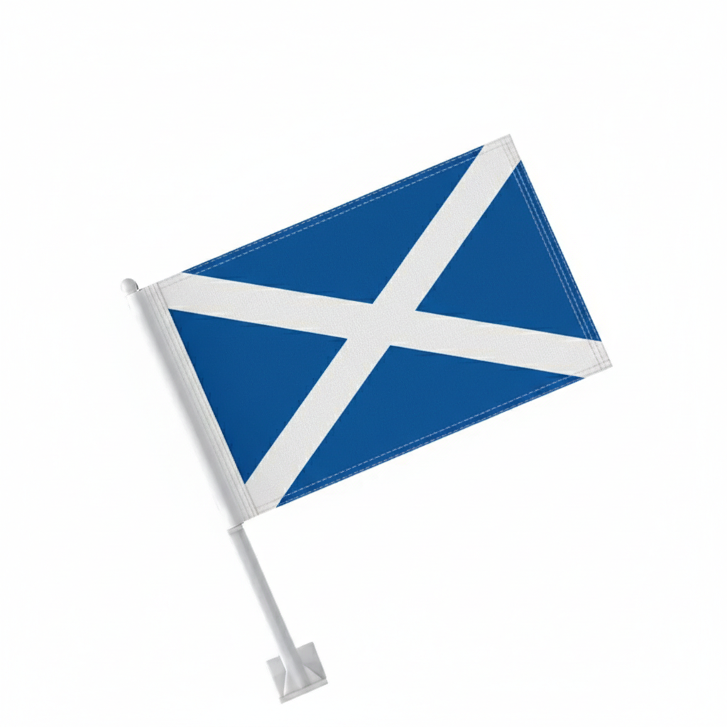 Official FIFA 2026 Scotland Car Flag