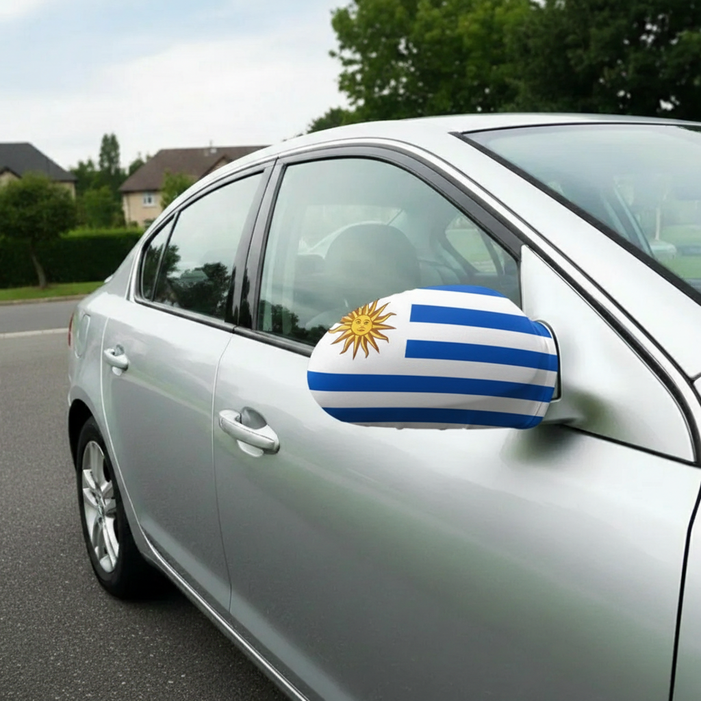 Official FIFA 2026 Uruguay Car Mirror Flag