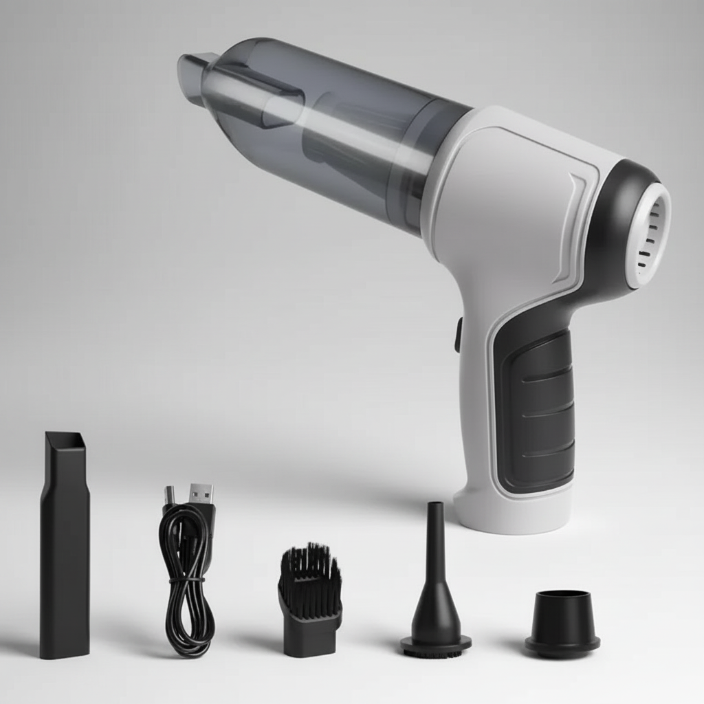 Portable Mini Wireless Vacuum Cleaner