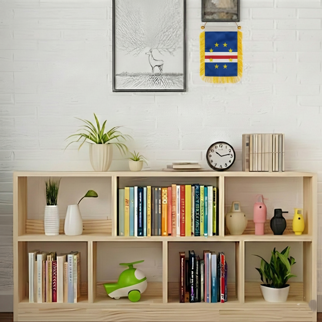 Official FIFA 2026 Cape Verde Car Window Mini Decorative Flag