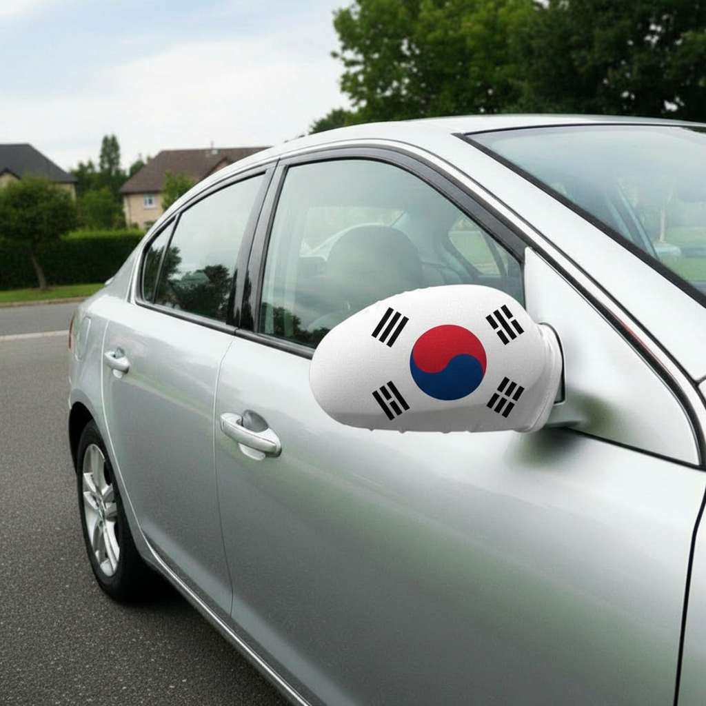 Official FIFA 2026 South Korea Car Mirror Flag