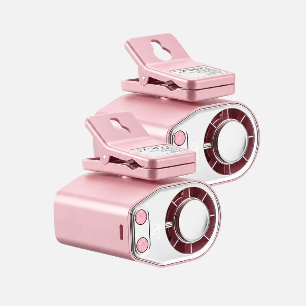 Rechargeable Clip On Adjustable Cooling Car Fan