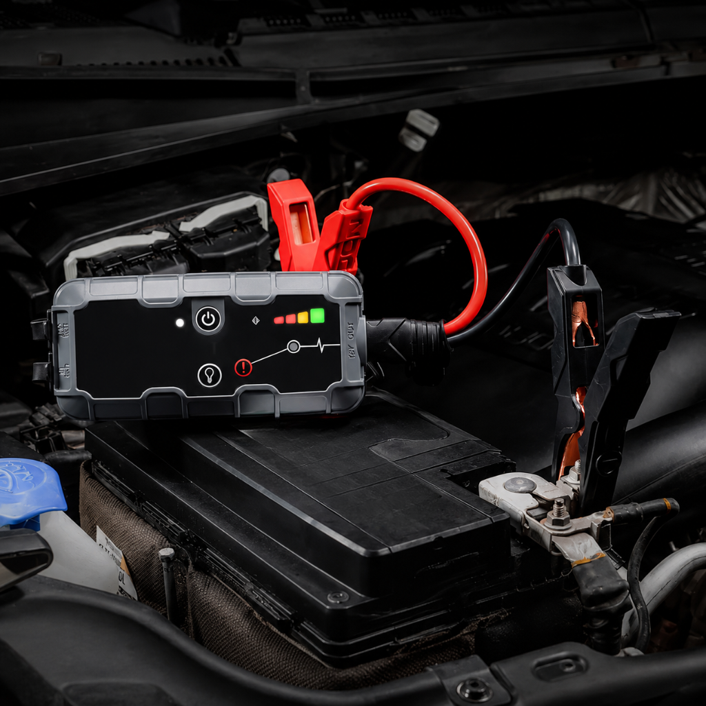 1000A Portable Car Battery Jump Starter Booster