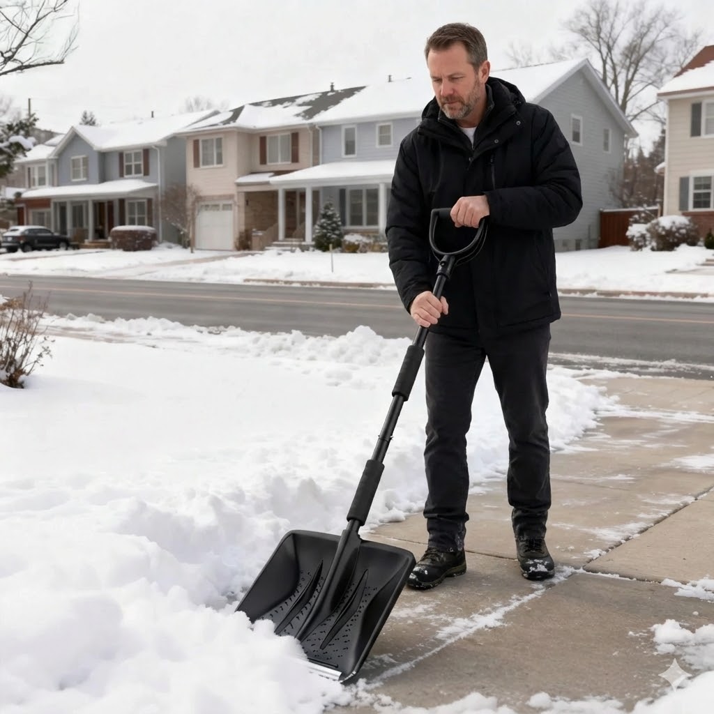 Cordless Electric Snow Shovel Blower Kit
