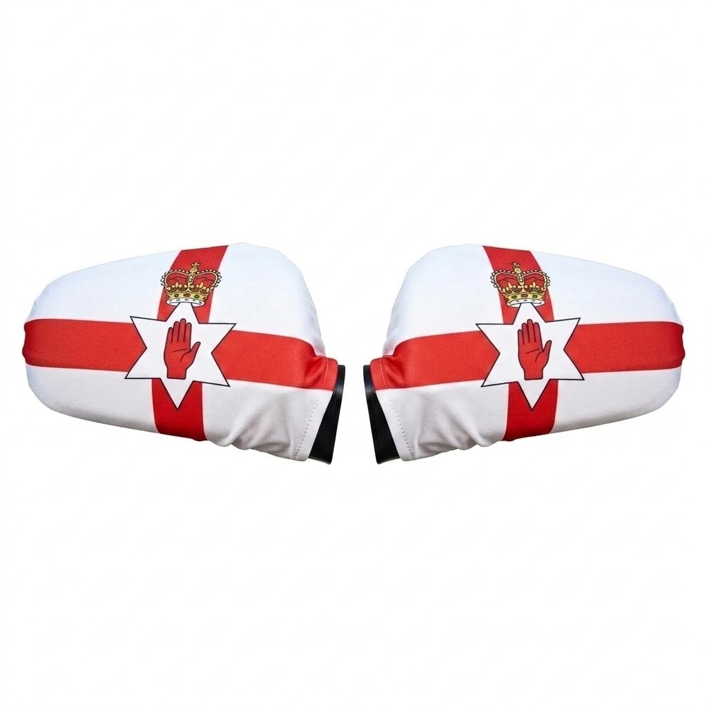 Official FIFA 2026 Northern Ireland Car Mirror Flag
