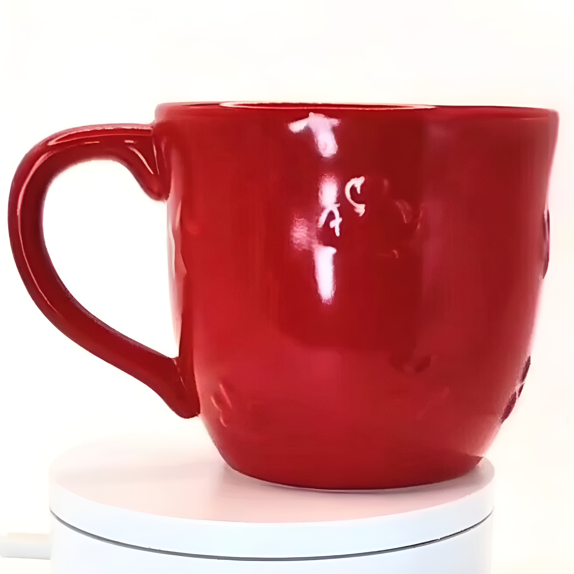  Mickey Mouse Minnie Mouse Red Coffee Tea Mug Cup