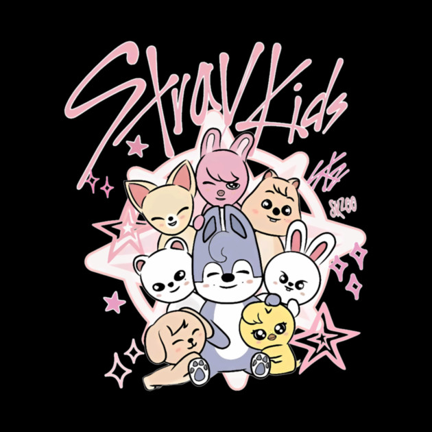 Stray Kids Skzoo Character Group Print Ceramic Coffee Mug
