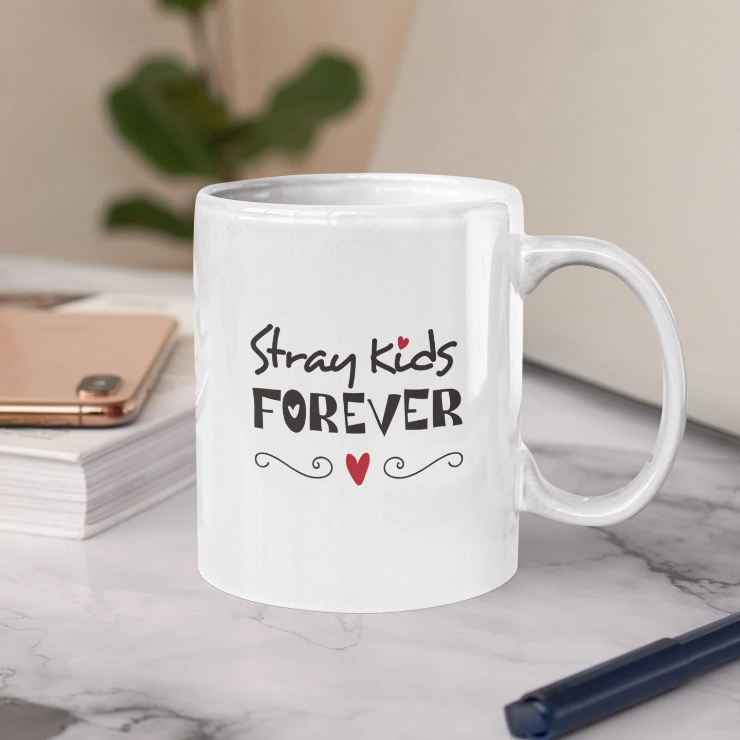 Stray Kids Forever Printed Ceramic Coffee Mug Eleven Ounces